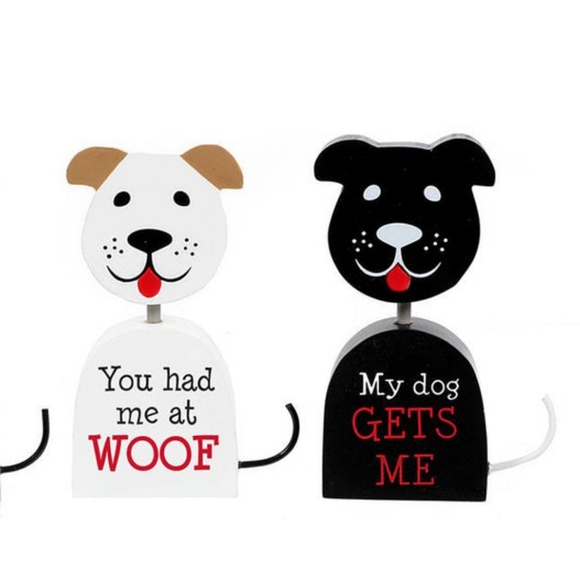 Dog Sayings Block Sign - Picture 1 of 6